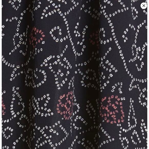 Ulla Johnson 4 Aviva 100% Silk Ruffle Midi Dress Backless Romantic Maxi Black - Picture 14 of 14